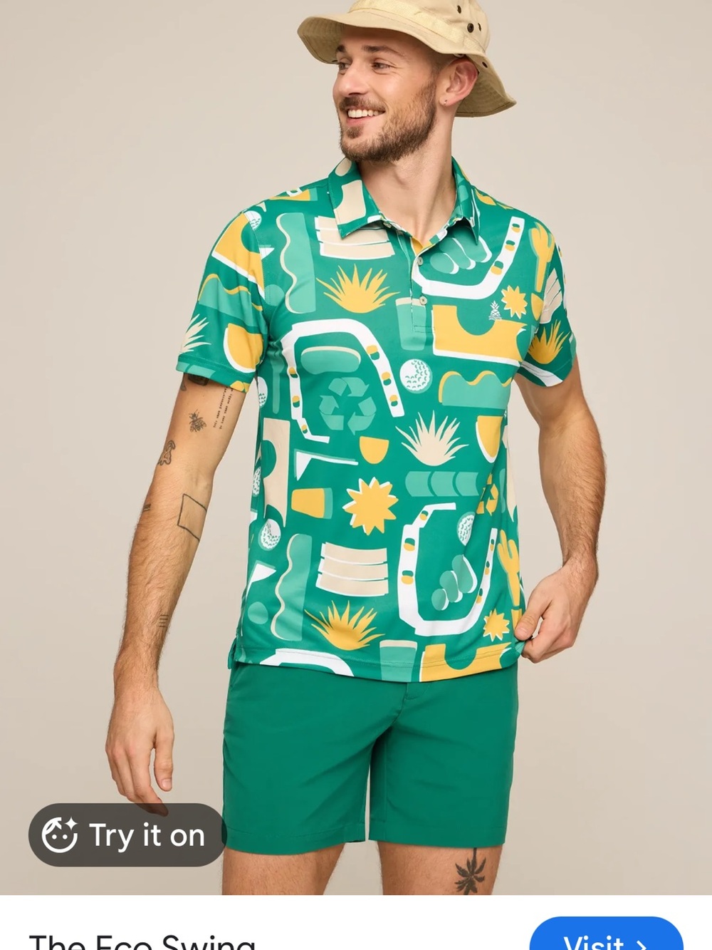 Chubbies The Eco Swing polo shirt